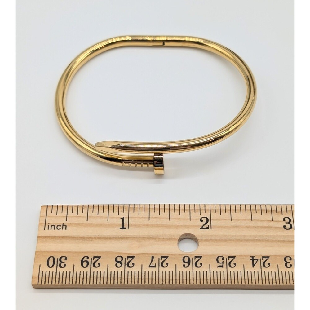 Mixed Lot Gold Tone Bracelets Bangle Chain Wrap Rhinestone - Picture 8 of 16